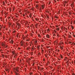 Deurmat Hamat Curly 001 Rood Open (Standaardmaat) Deurmat Hamat Curly 001 Rood Open (Standaardmaat)
