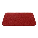 Deurmat Hamat Curly 001 Rood Open (Standaardmaat)