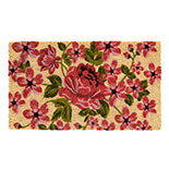 Hamat Ruco Print Roses 45 x 75 cm | Kokosmat met bloemen