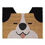 Hamat Ruco Print Shape Hond 45 x 75 cm | Kokosmat in hondenkop vorm