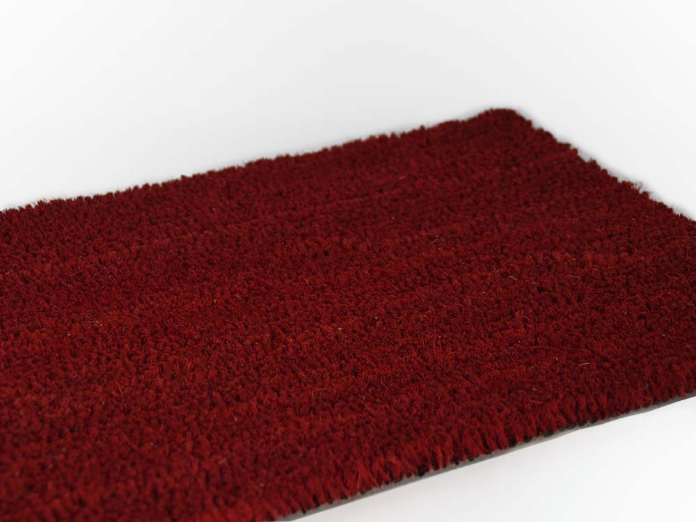 Kokosmat Rood 40 x 70 cm - Slijtvast & Geïmpregneerd - 17 mm dik