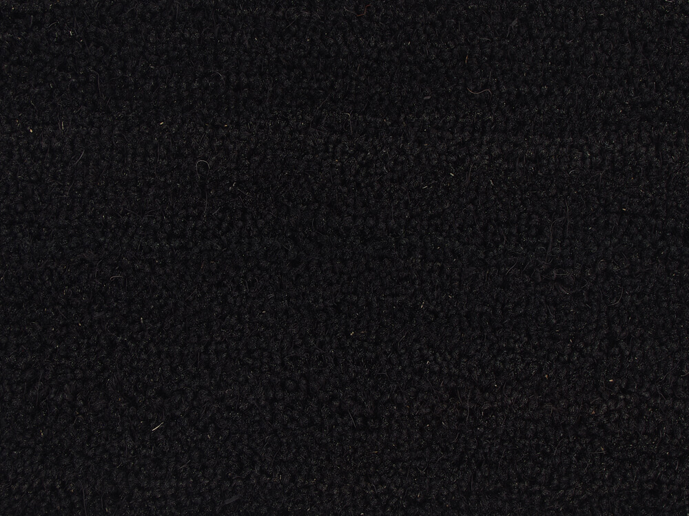 Overleven logboek ik ben gelukkig Kokosmat Zwart op maat - Slijtvast & Geïmpregneerd - 17 mm dik