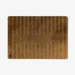 Matterly Barreaux Naturel - Beige wasbare deurmat met streep patroon