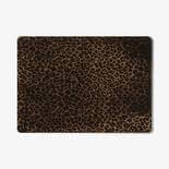 Mótif Leopard Naturel - Beige wasbare deurmat met luipaard patroon