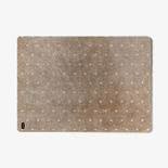 Matterly Points - Beige wasbare deurmat met stippen patroon